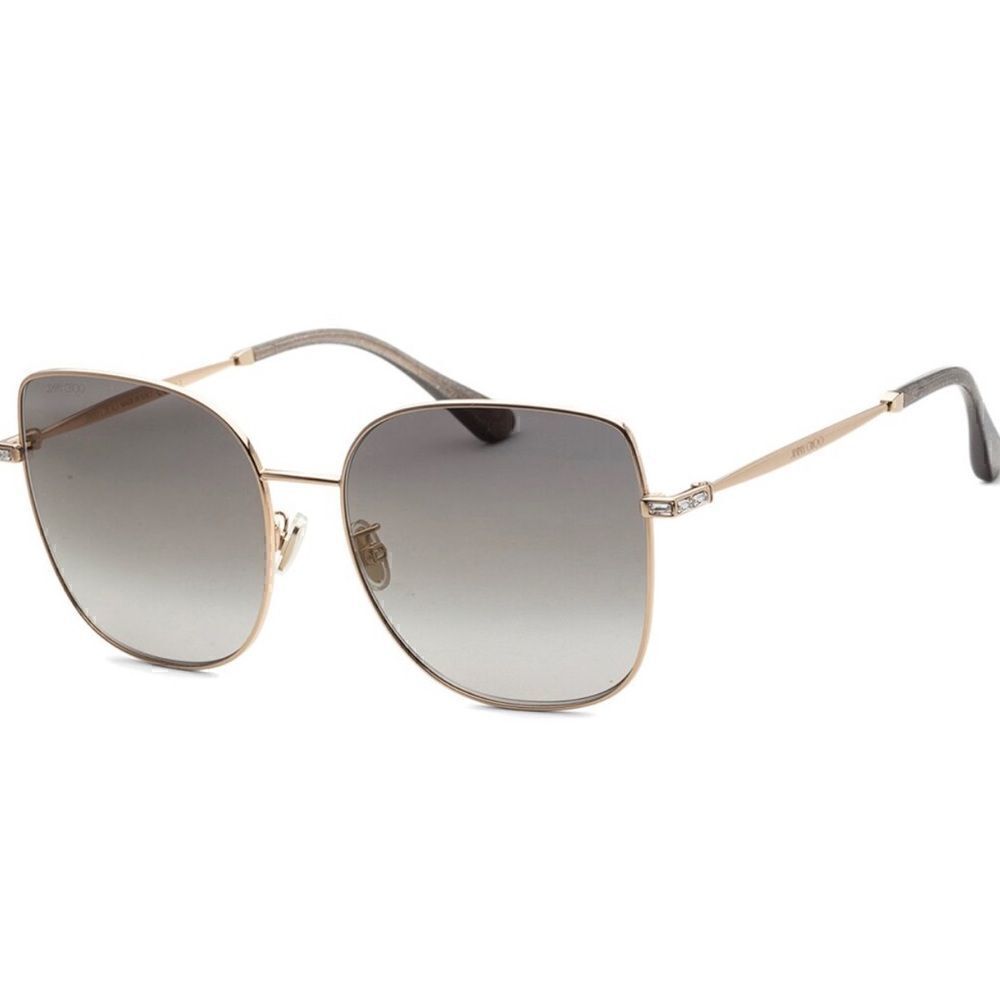 JIMMY CHOO FANNY/G/SK sunglasses gold and grey brand new in case